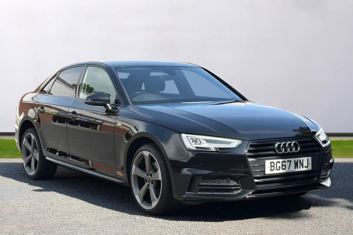 Used 2017 Audi A4 Black Edition Black - Front View