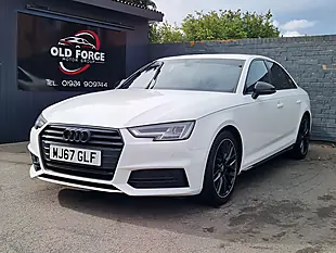 Used 2017 Audi A4 Black Edition White - Interior and Exterior details 11