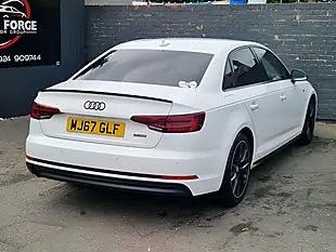 Used 2017 Audi A4 Black Edition White - Interior and Exterior details 9