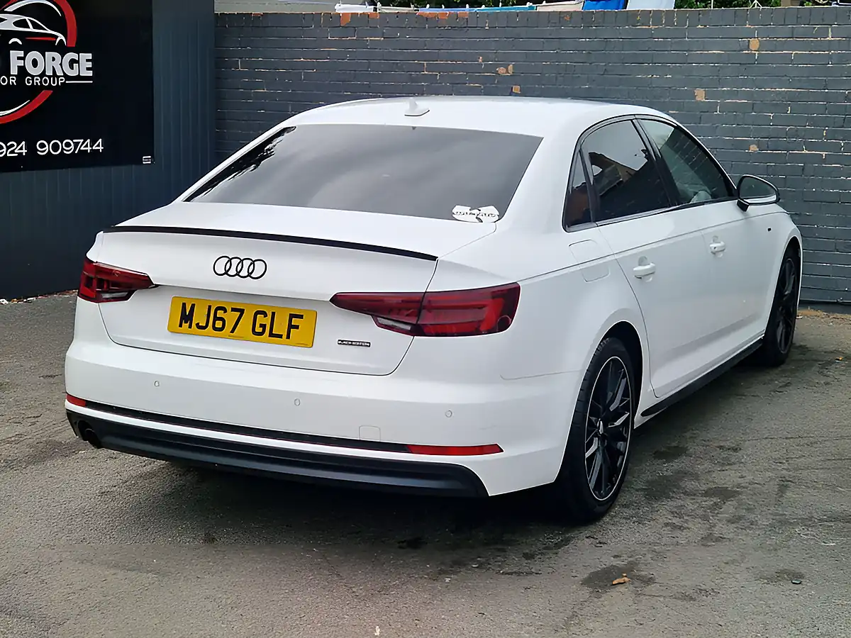 Used 2017 Audi A4 Black Edition White - Interior and Exterior details 9