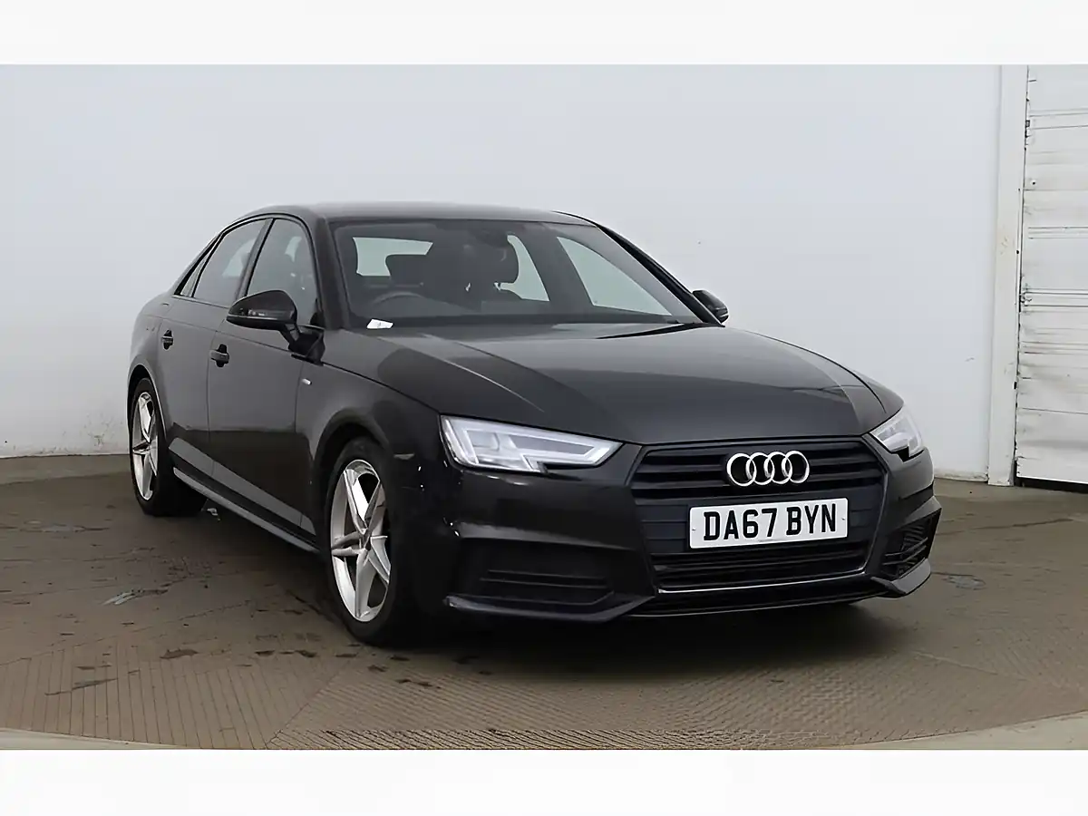 Used 2017 Audi A4 S Line Black - Front View