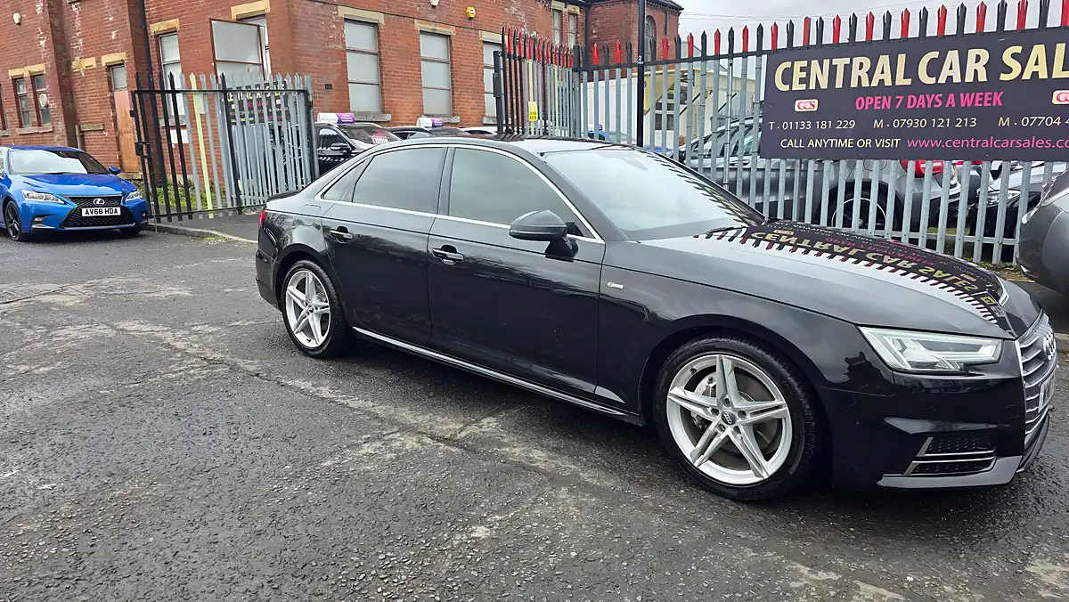 Used 2017 Audi A4 S Line Black - Interior and Exterior details 4