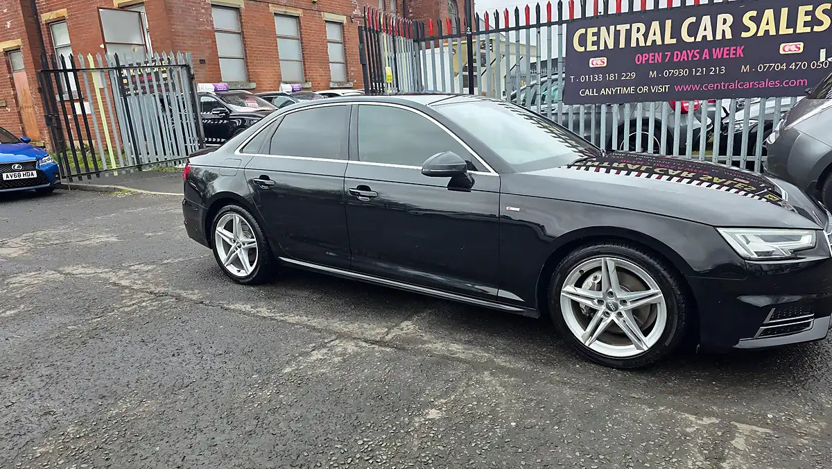 Used 2017 Audi A4 S Line Black - Interior and Exterior details 5