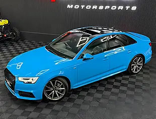 Used 2017 Audi A4 S Line Blue - Interior and Exterior details 3