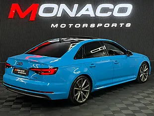 Used 2017 Audi A4 S Line Blue - Interior and Exterior details 5