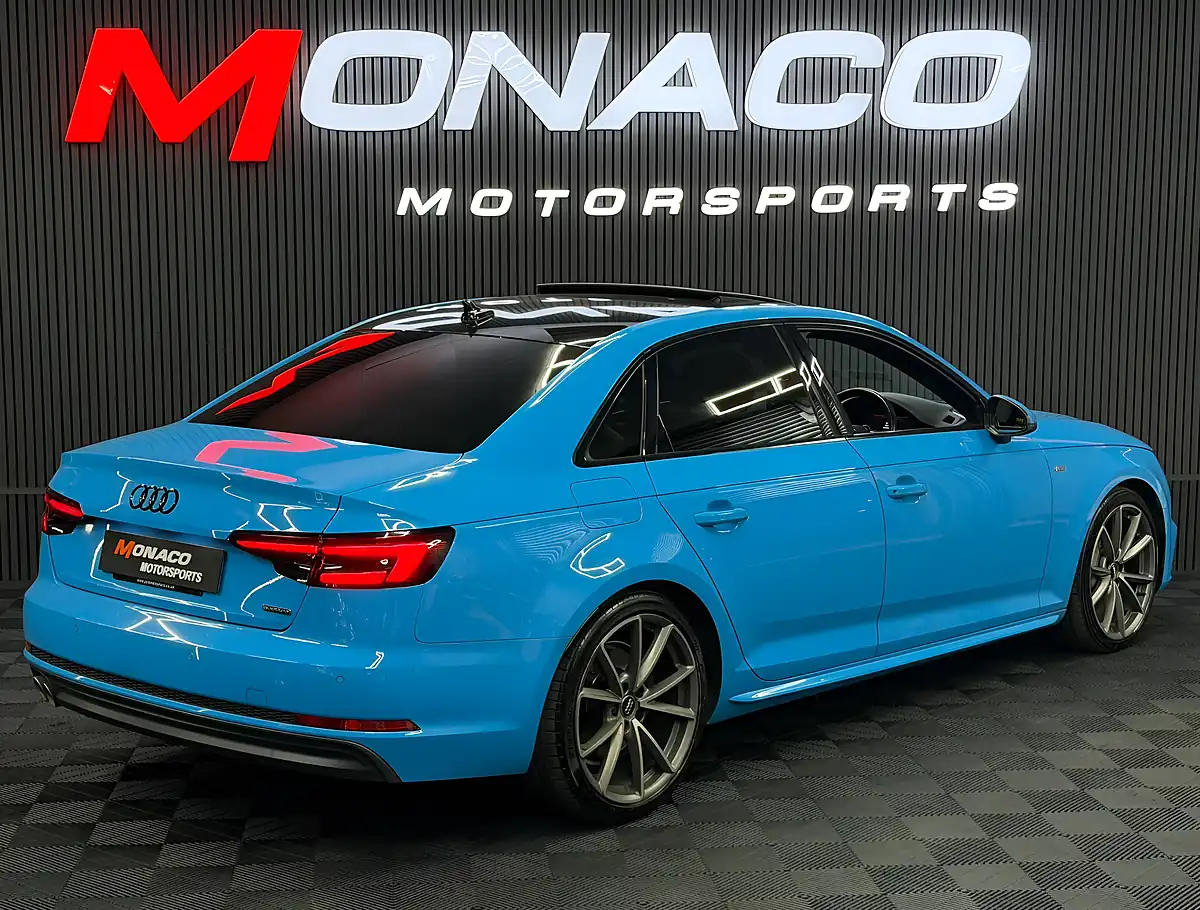 Used 2017 Audi A4 S Line Blue - Interior and Exterior details 5