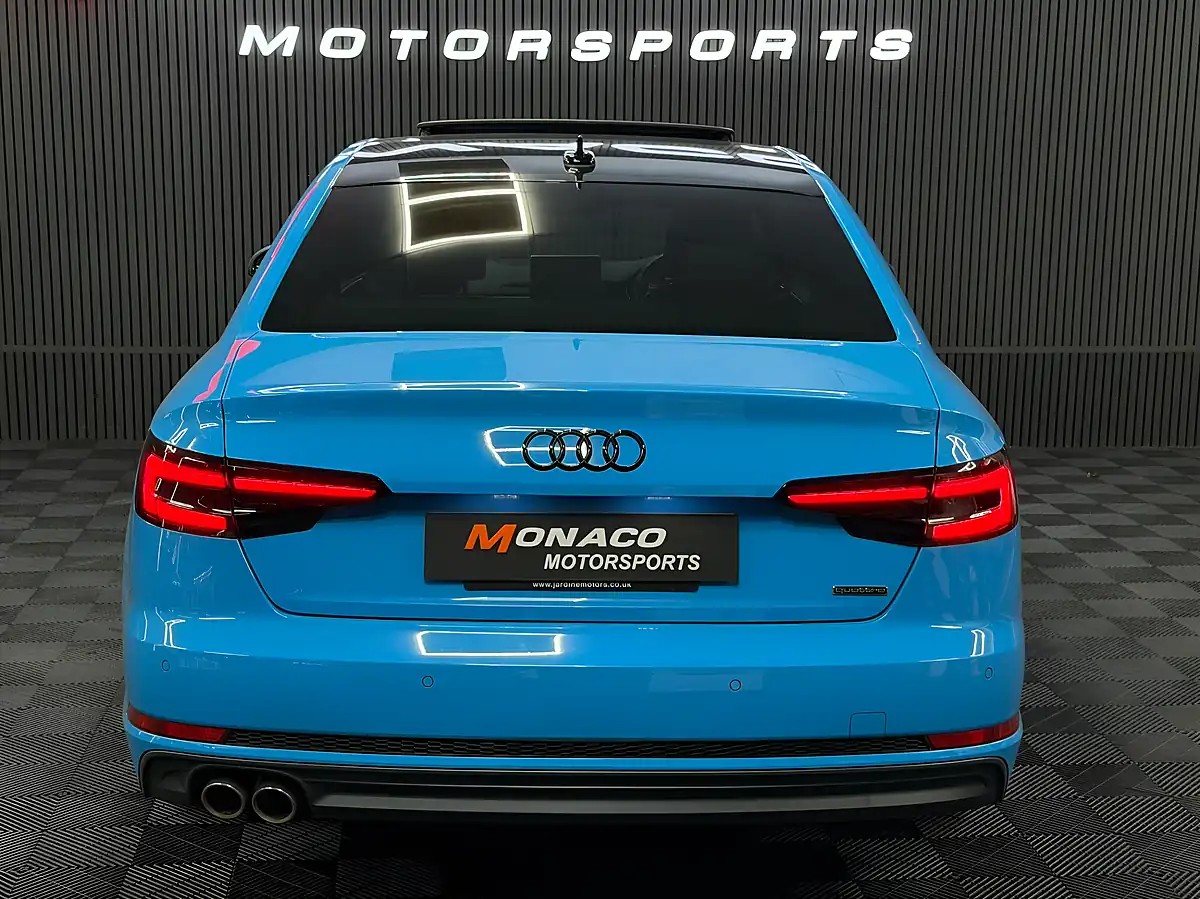 Used 2017 Audi A4 S Line Blue - Interior and Exterior details 6