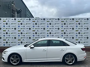 Used 2017 Audi A4 S Line White - Interior and Exterior details 5