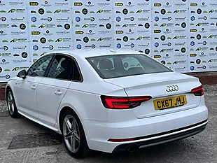 Used 2017 Audi A4 S Line White - Interior and Exterior details 6