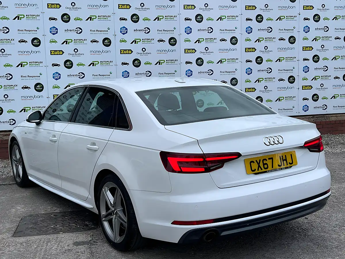 Used 2017 Audi A4 S Line White - Interior and Exterior details 6