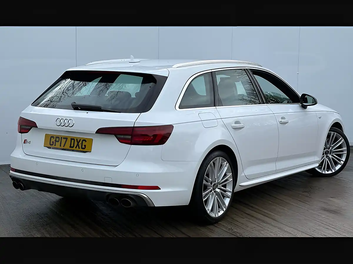 Used 2017 Audi A4 S4 Glacier White - Interior and Exterior details 3