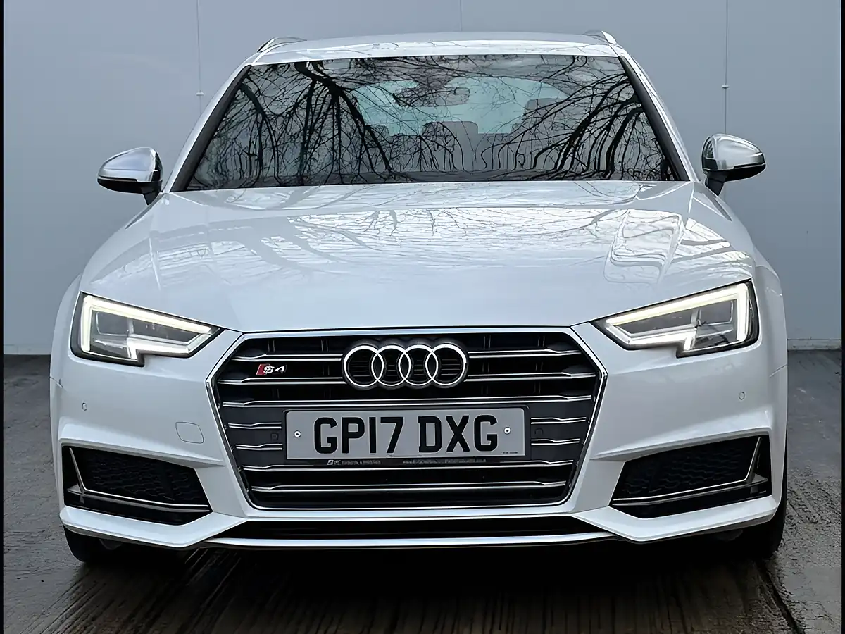 Used 2017 Audi A4 S4 Glacier White - Interior and Exterior details 4