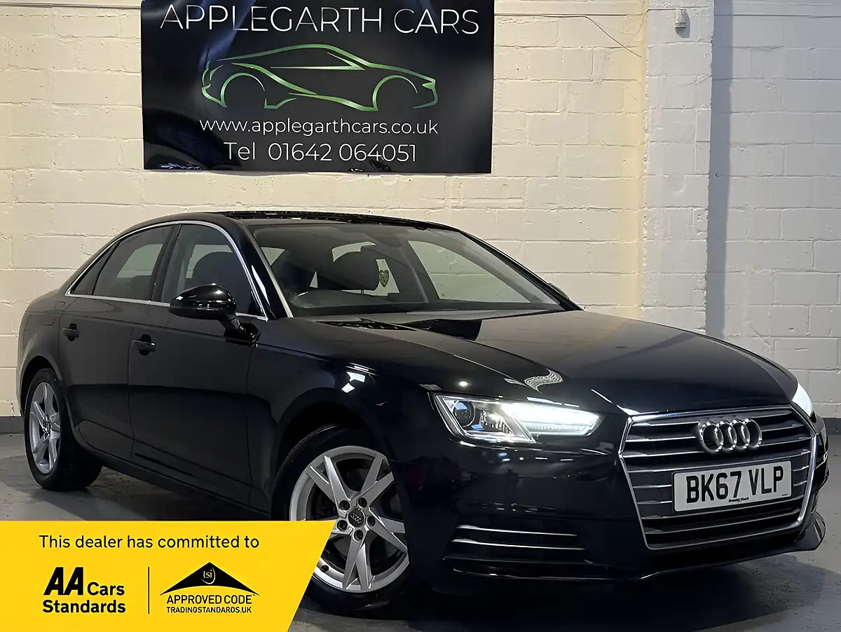 Used 2017 Audi A4 Sport Black - Front View