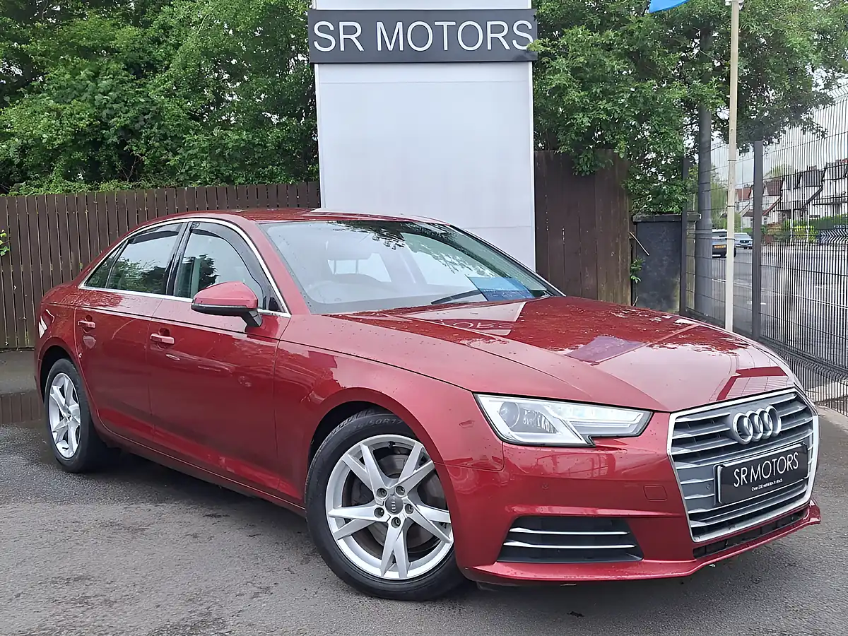 Used 2017 Audi A4 Sport Red - Front View