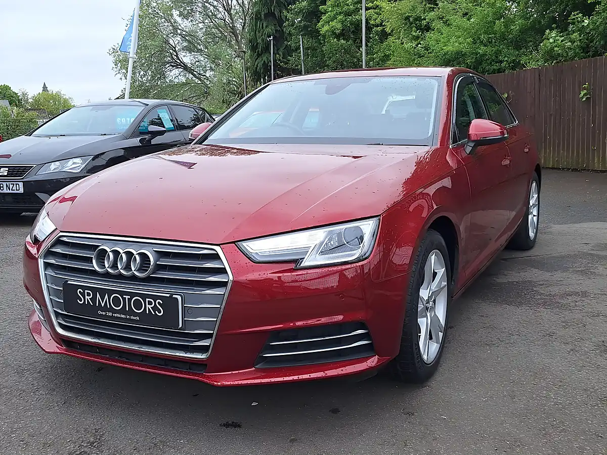 Used 2017 Audi A4 Sport Red - Interior and Exterior details 4