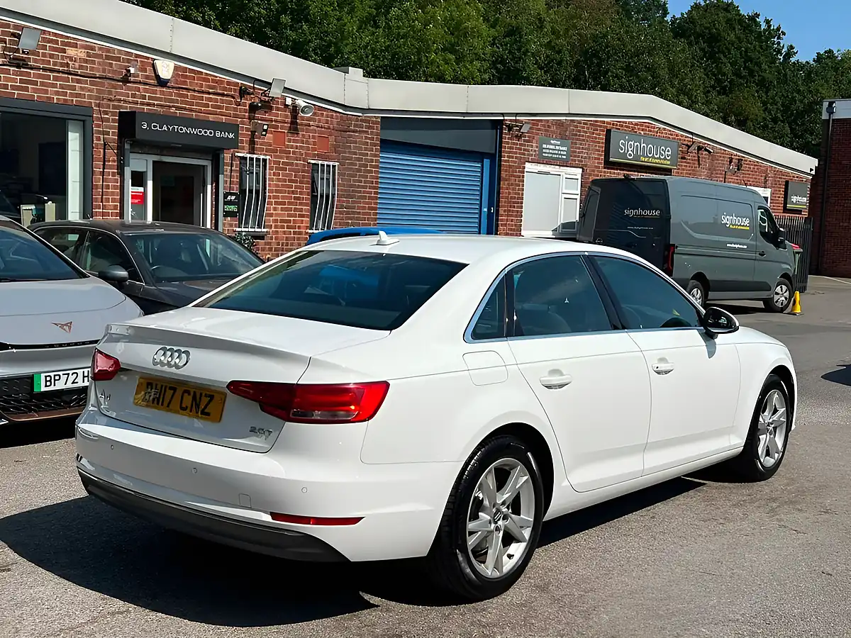 Used 2017 Audi A4 Sport White - Interior and Exterior details 4