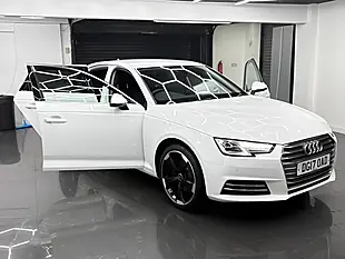 Used 2017 Audi A4 Sport White - Interior and Exterior details 5