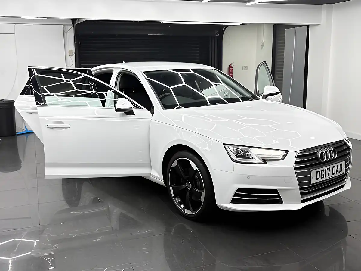 Used 2017 Audi A4 Sport White - Interior and Exterior details 5