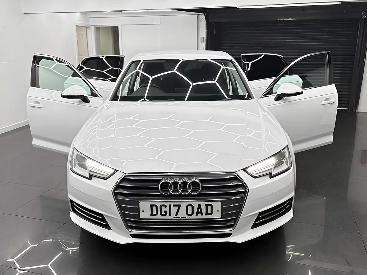 Used 2017 Audi A4 Sport White - Interior and Exterior details 6