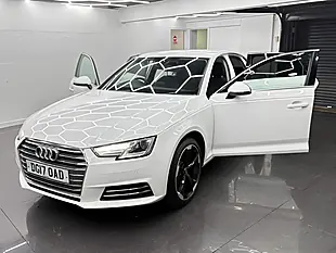 Used 2017 Audi A4 Sport White - Interior and Exterior details 7