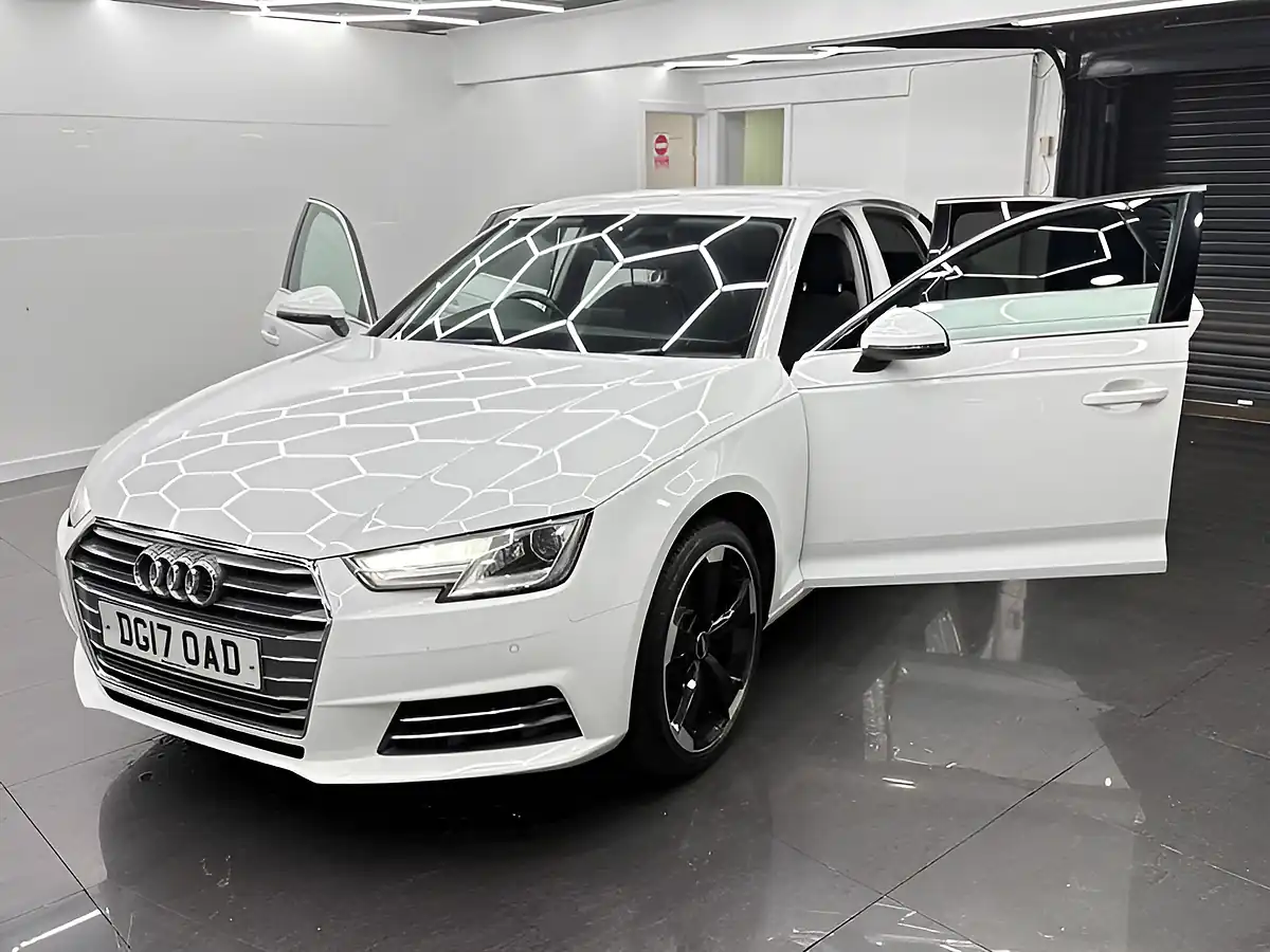 Used 2017 Audi A4 Sport White - Interior and Exterior details 7