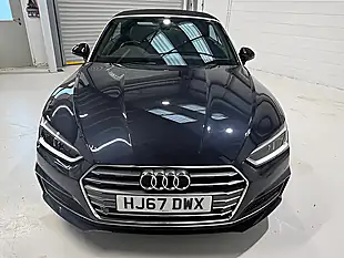 Used 2017 Audi A5 Cabriolet S Line Blue - Interior and Exterior details 11