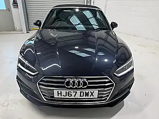Used 2017 Audi A5 Cabriolet S Line Blue - Interior and Exterior details 15