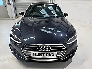 Used 2017 Audi A5 Cabriolet S Line Blue - Interior and Exterior details 16