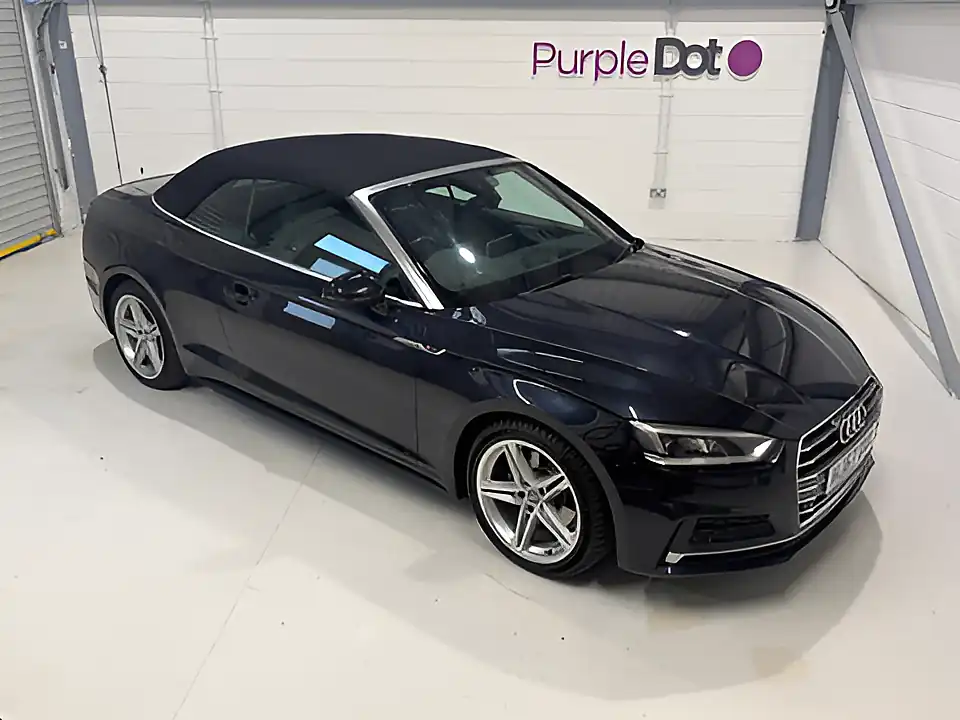 Used 2017 Audi A5 Cabriolet S Line Blue - Interior and Exterior details 19