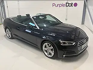 Used 2017 Audi A5 Cabriolet S Line Blue - Interior and Exterior details 4