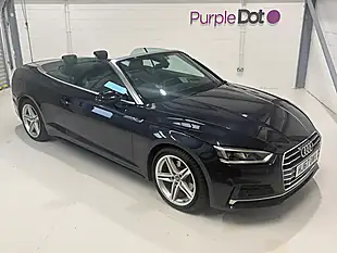 Used 2017 Audi A5 Cabriolet S Line Blue - Interior and Exterior details 8
