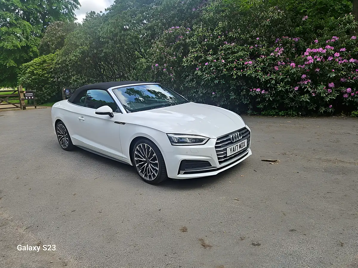 Used 2017 Audi A5 Cabriolet S Line White - Interior and Exterior details 10