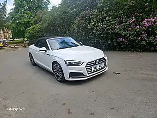 Used 2017 Audi A5 Cabriolet S Line White - Interior and Exterior details 11