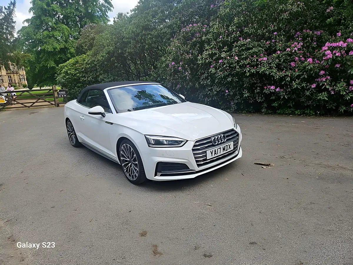 Used 2017 Audi A5 Cabriolet S Line White - Interior and Exterior details 11