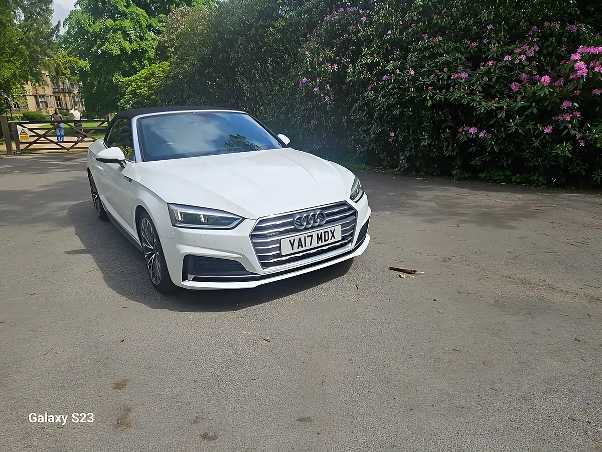 Used 2017 Audi A5 Cabriolet S Line White - Interior and Exterior details 13