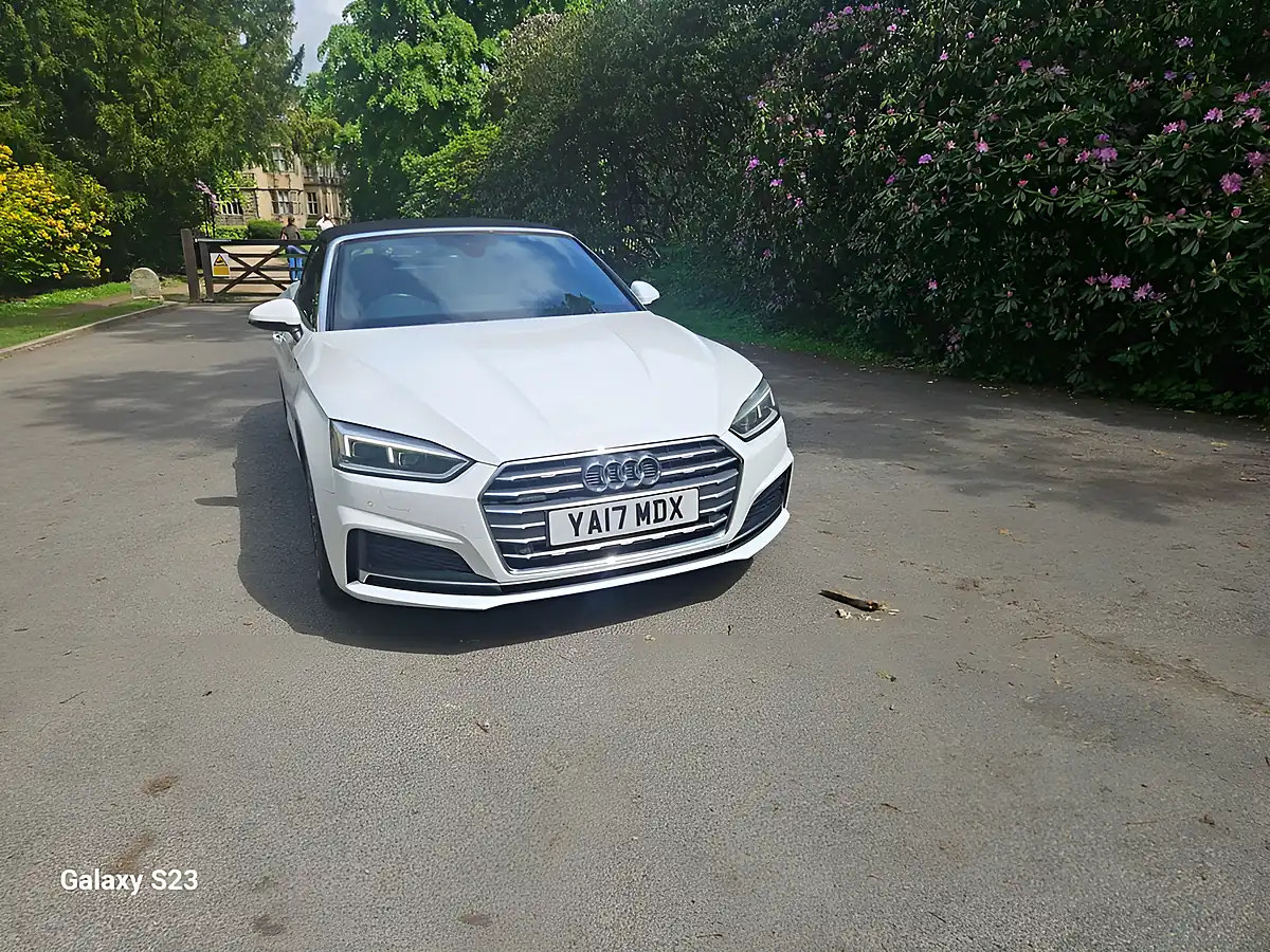 Used 2017 Audi A5 Cabriolet S Line White - Interior and Exterior details 14
