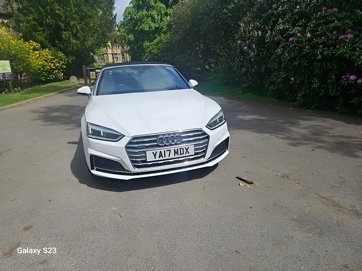 Used 2017 Audi A5 Cabriolet S Line White - Interior and Exterior details 15