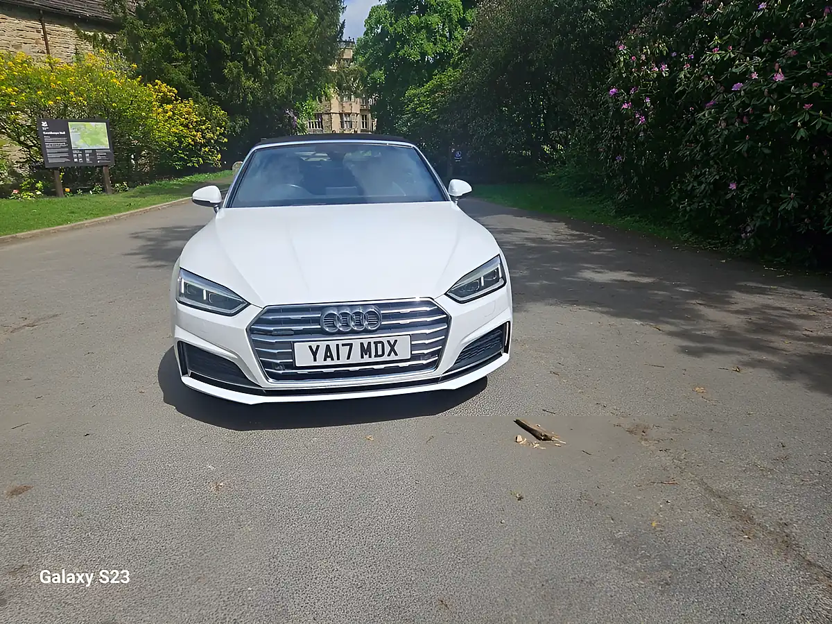 Used 2017 Audi A5 Cabriolet S Line White - Interior and Exterior details 16
