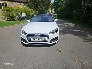Used 2017 Audi A5 Cabriolet S Line White - Interior and Exterior details 17