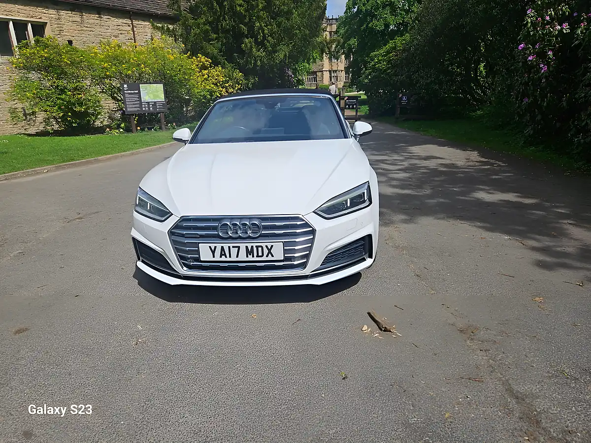 Used 2017 Audi A5 Cabriolet S Line White - Interior and Exterior details 17