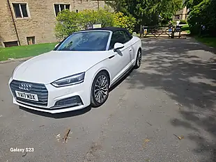 Used 2017 Audi A5 Cabriolet S Line White - Interior and Exterior details 18