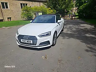 Used 2017 Audi A5 Cabriolet S Line White - Interior and Exterior details 19