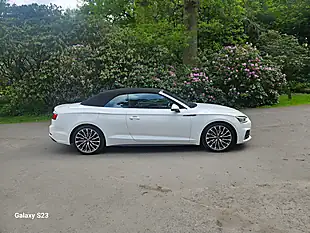 Used 2017 Audi A5 Cabriolet S Line White - Interior and Exterior details 2