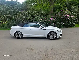 Used 2017 Audi A5 Cabriolet S Line White - Interior and Exterior details 4
