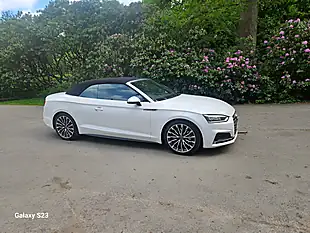 Used 2017 Audi A5 Cabriolet S Line White - Interior and Exterior details 6