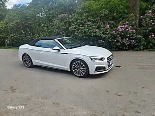 Used 2017 Audi A5 Cabriolet S Line White - Interior and Exterior details 7