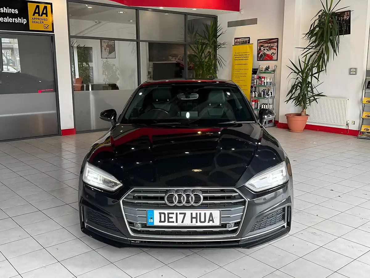 Used 2017 Audi A5 S Line Black - Interior and Exterior details 4