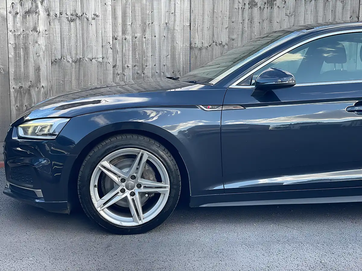 Used 2017 Audi A5 S Line Blue - Interior and Exterior details 12