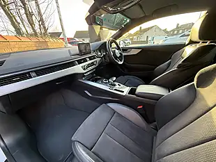 Used 2017 Audi A5 S Line Coupe White - Interior and Exterior details 11