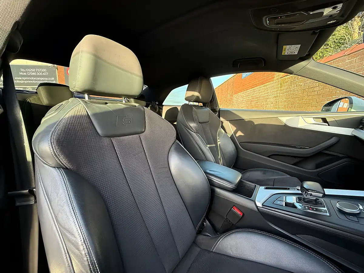 Used 2017 Audi A5 S Line Coupe White - Interior and Exterior details 15